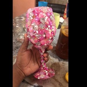 Dipped wine glasses bundle